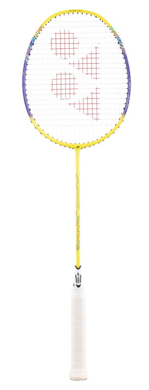 Yonex Badmintonschläger Nanoflare 002 Clear (grifflastig, flexibel) gelb - besaitet -